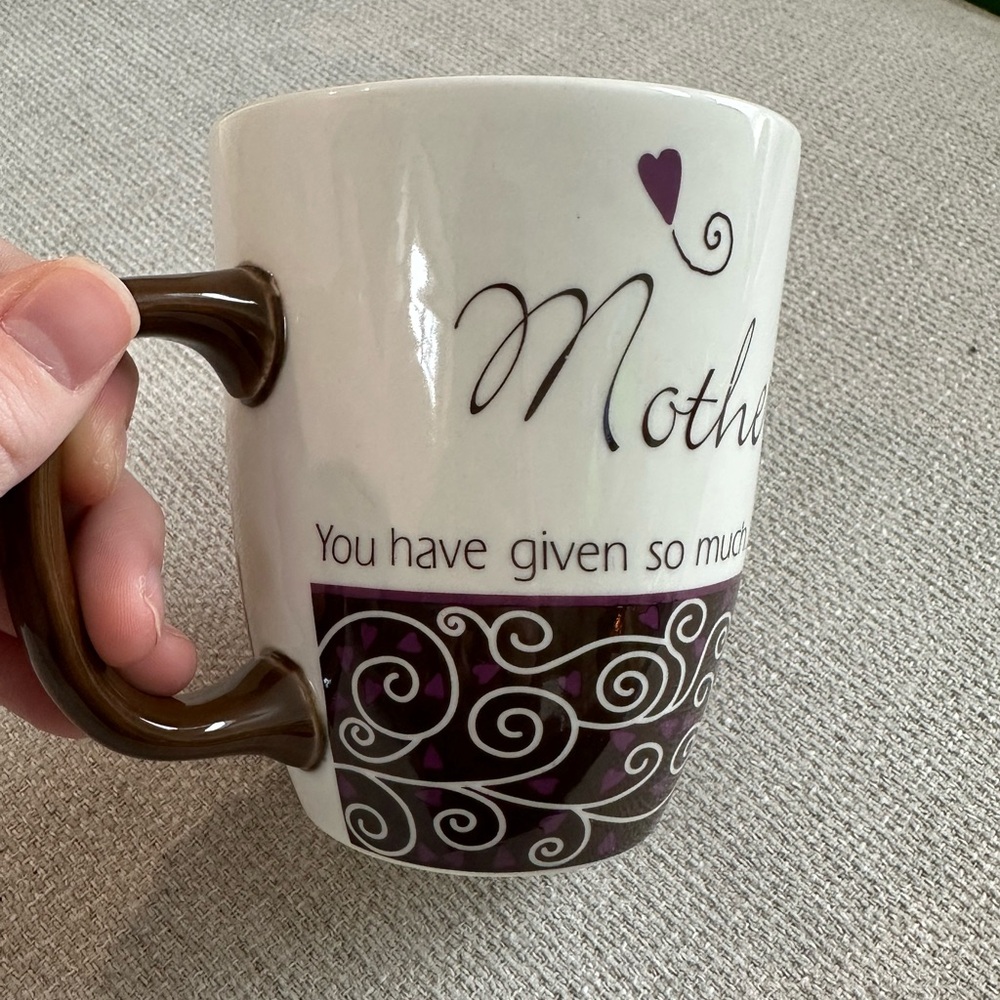 Retired Carson MOTHER Mug Family Memories Blessings Together Mother's Day